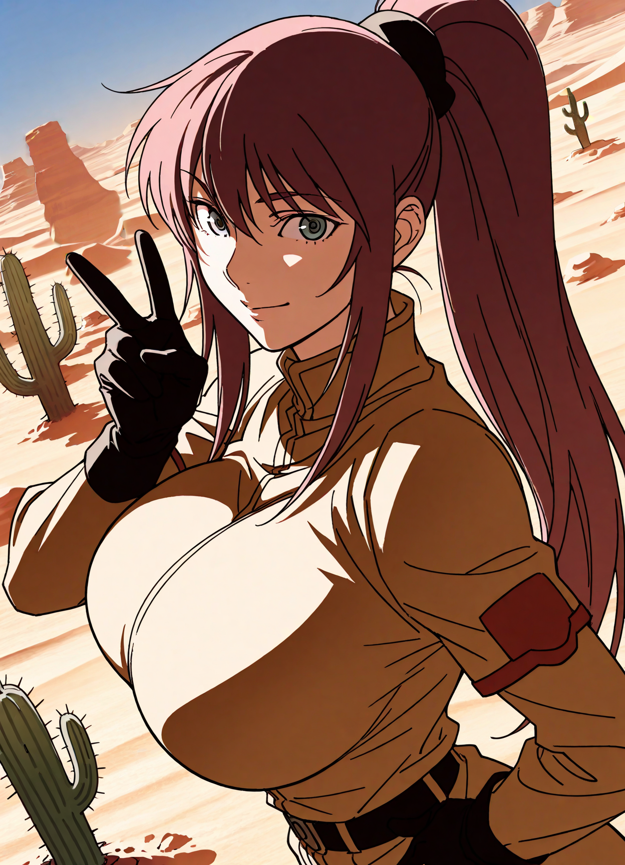 1-1.webp 【Uncensored】0817 Junko Asagiriあさぎり じゅんこ(Desert Punk砂ぼうず)【titsplay、紐パン】Full pics+2videos