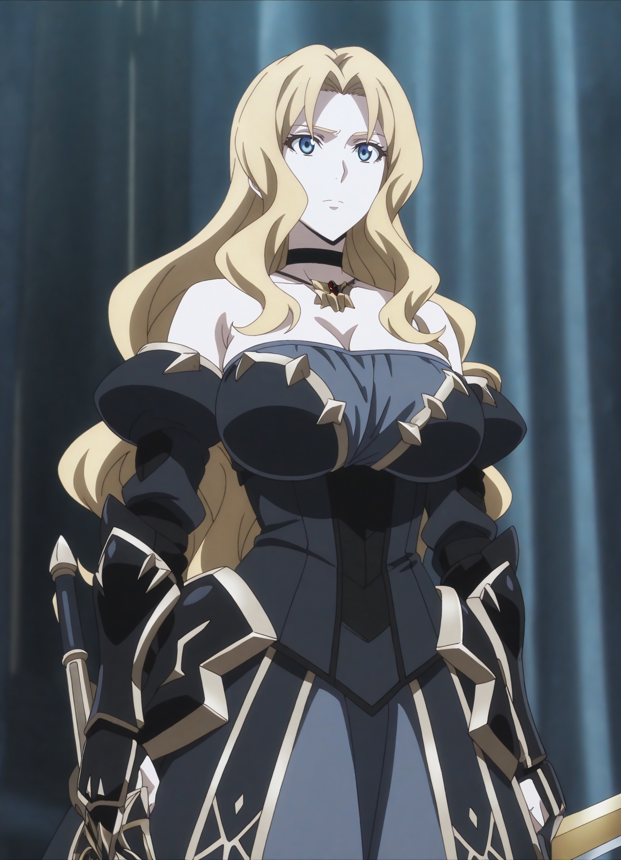 19891-429898704-masterpiece, best quality,__lora_Marrine Kreische_1_,large breasts,blue eyes, _Marrine Kreische, outfit1, 1girl, blonde hair, so Marrine Kreischeマリーネ・クライシェ(Record of Grancrest Warグランクレスト戦記) / IL Character Lora