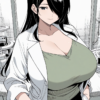 34283-3555861906-masterpiece, best quality, hatching _(texture_), __lora_Kusakabe Akiho_2_0.8__Kusakabe Akiho, 1girl, solo, huge breasts, hair ov Kusakabe Akiho日下部秋穂(Destiny Loversデスティニーラバーズ)/ IL character Lora