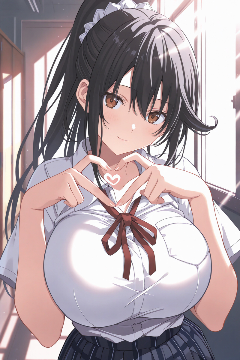 132507837_p0_master1200 Yukihime Shirai白井雪姫(Pajama na Kanojoパジャマな彼女) / IL Character Lora