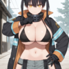 【Uncensored】0703 Tamaki Kotatsu環古達(Fire Force炎炎ノ消防隊) Full pics