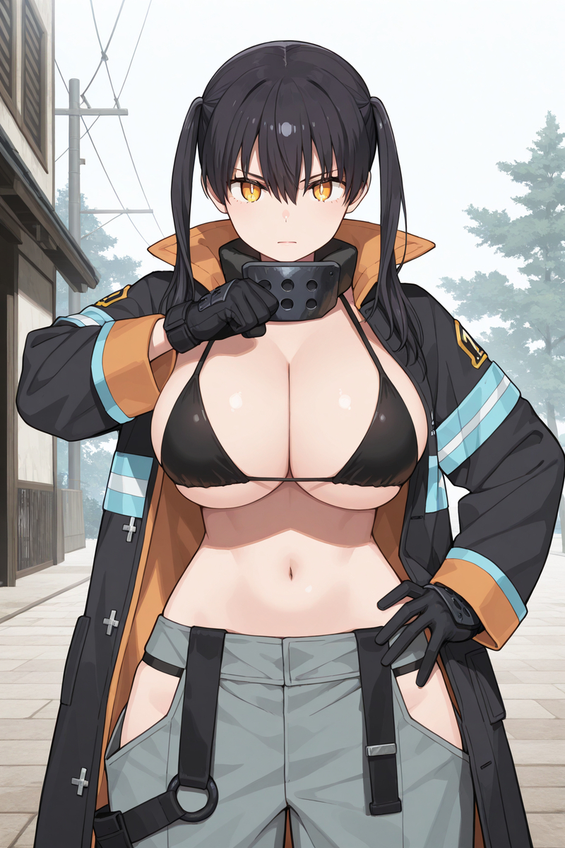 【Uncensored】0703 Tamaki Kotatsu環古達(Fire Force炎炎ノ消防隊) Full pics