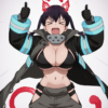 【Uncensored】0703 Tamaki Kotatsu環古達(Fire Force炎炎ノ消防隊) Full pics