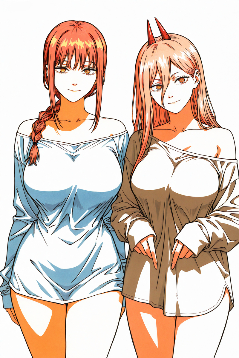 【Uncensored】0708 【Bonus】makima&power(chainsaw man) Full pics
