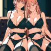 【Uncensored】0708 【Bonus】makima&power(chainsaw man) Full pics
