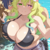 133686404_p0_master1200 【Uncensored】0710 Lucoaルコア(Miss Kobayashi's Dragon Maid小林さんちのメイドラゴン)【紐パン,titsplay】Full pics