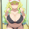 133686404_p1_master1200 【Uncensored】0710 Lucoaルコア(Miss Kobayashi's Dragon Maid小林さんちのメイドラゴン)【紐パン,titsplay】Full pics
