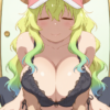 133686404_p2_master1200 【Uncensored】0710 Lucoaルコア(Miss Kobayashi's Dragon Maid小林さんちのメイドラゴン)【紐パン,titsplay】Full pics