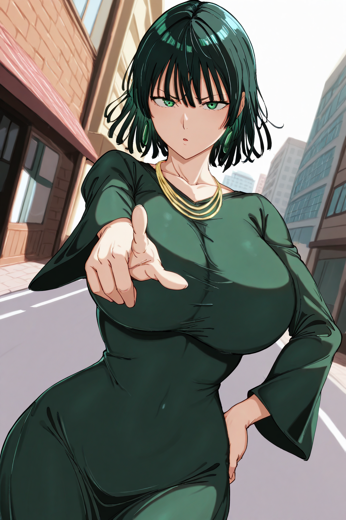 【Uncensored】1209【Bonus】fubukiフブキ(one-punch manワンパンマン) Full pics+2videos