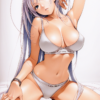 35317-1838301614-masterpiece, best quality,_Maya Natsume,1girl,blue eyes,large breasts,long hair,bracelet,very long hair,traditional media,_bra, Natsume Maya棗真夜(Tenjou Tenge 天上天下)【乳揉み、CALVIN KLEIN】Full pics+2videos