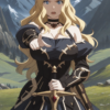 【Uncensored】1221 Marrine Kreischeマリーネ・クライシェ(Record of Grancrest Warグランクレスト戦記)【Group sex】Full pics+2videos