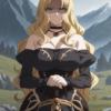 【Uncensored】1221 Marrine Kreischeマリーネ・クライシェ(Record of Grancrest Warグランクレスト戦記)【Group sex】Full pics+2videos