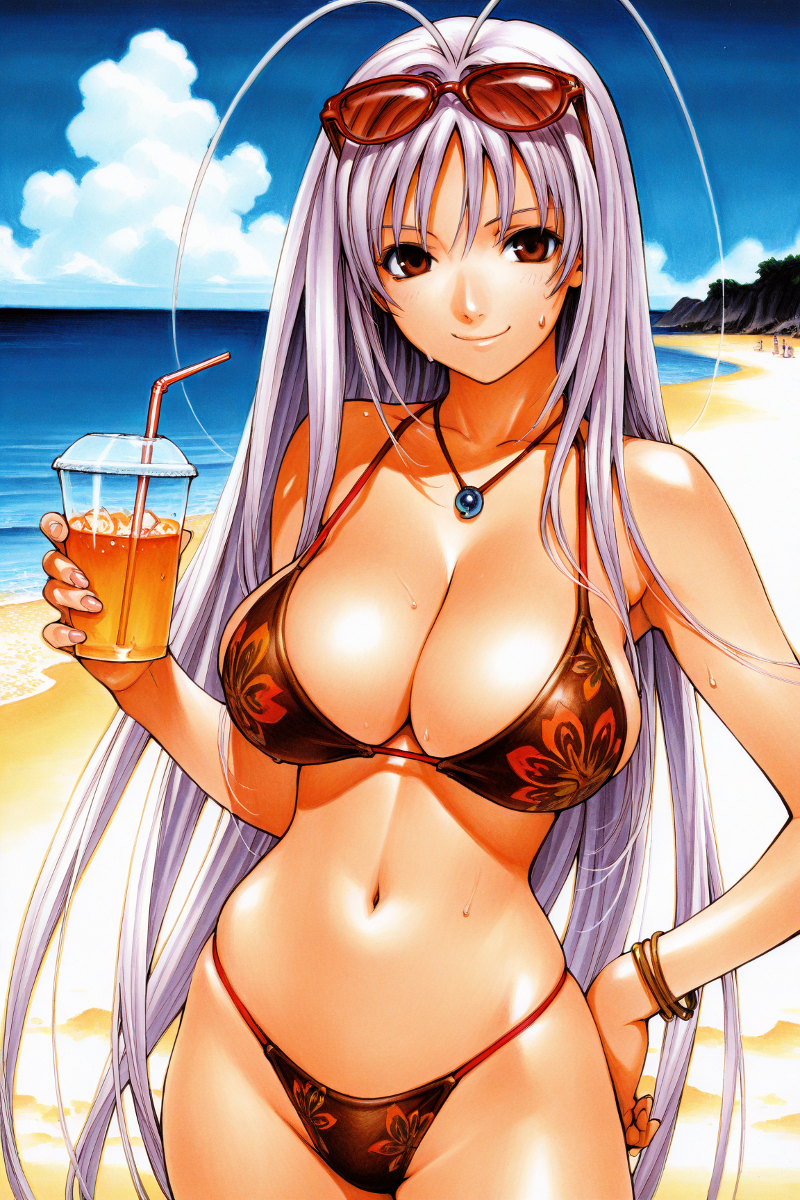 S-36 【Uncensored】1012 Natsume Maya棗真夜(Tenjou Tenge 天上天下)【表情、乳揉み】Full pics+2videos