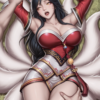 41733-2981773019-masterpiece, best quality,__lora_milkychu-style_0.6_,_milkychu-style,1girl,ahri _(league of legends_), large breasts, grass, lyi milkychu-style/ IL style Lora