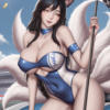 41738-842191383-masterpiece, best quality,__lora_milkychu-style_0.6_,_milkychu-style,1girl,ahri _(league of legends_), large breasts, race queen milkychu-style/ IL style Lora