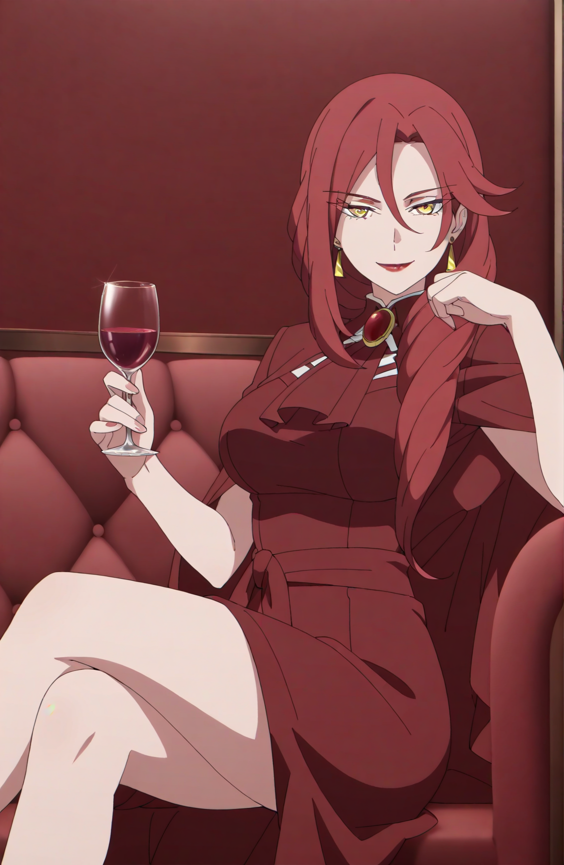 41843-58924775-masterpiece-best-quality__lora_Eltria-Octave_1__Eltria-Octave-1girl-jewelry-solo-earrings-lipstick-yellow-eyes-red-hai.webp 【Uncensored】0115 Eltria Octaveエルトリア オクターブ(The Strongest Magician in the Demon Lord's Army Was a Human魔王軍最強の魔術師は人間だった) Full pics+2videos 【special request】