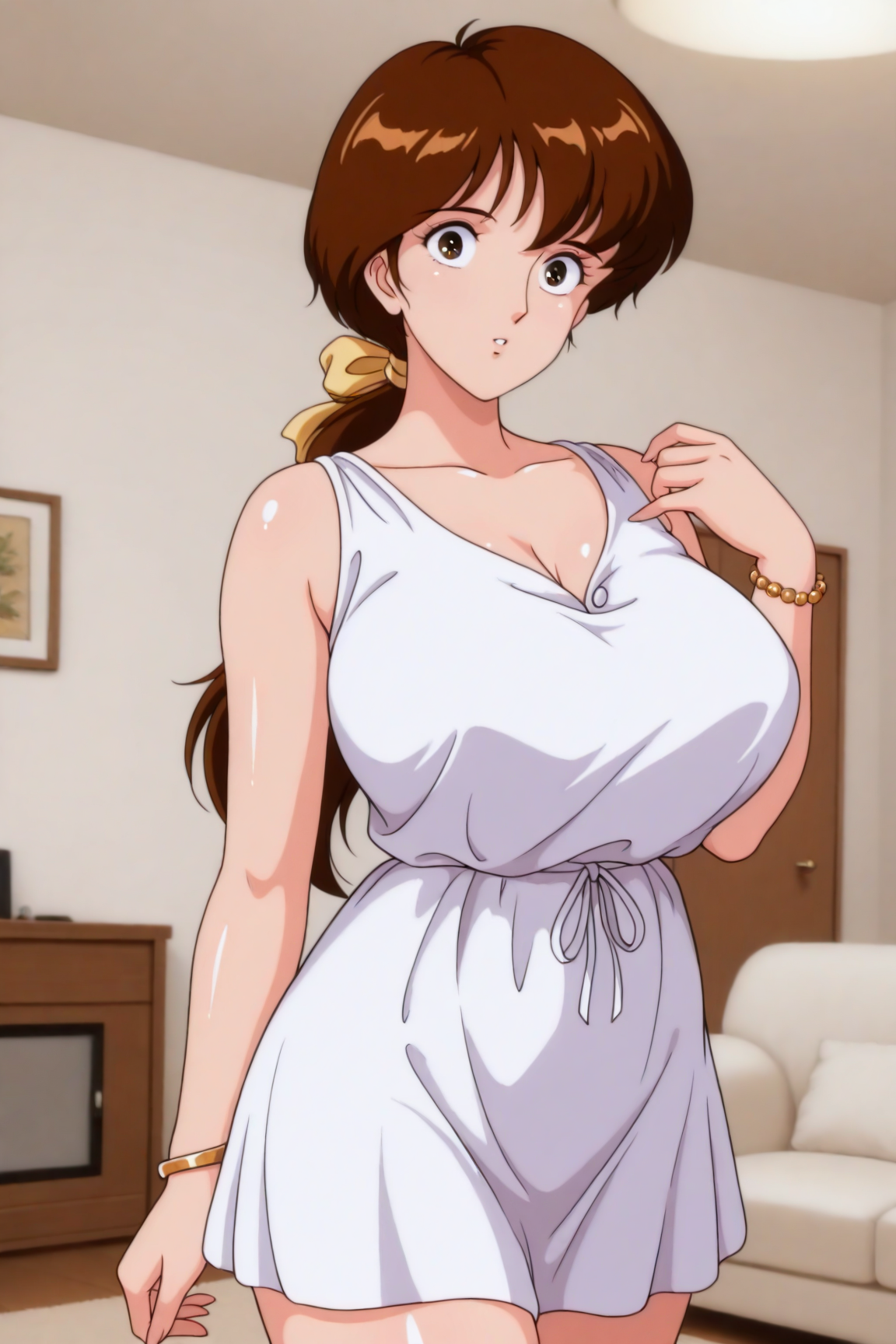 37627-1225518646-masterpiece, best quality,shiny skin, living room, cowboy shot, __lora_tia_0.8_tia, 1girl, solo, brown hair, dr 【Uncensored】【Forallorder】0219 tiaティア(Balthus-Tia's Radianceバルテュス ティアの輝き) Full pics+2videos