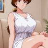 37631-4024944543-masterpiece, best quality,shiny skin, living room, cowboy shot, __lora_tia_0.8_tia, 1girl, solo, brown hair, dr 【Uncensored】【Forallorder】0219 tiaティア(Balthus-Tia's Radianceバルテュス ティアの輝き) Full pics+2videos