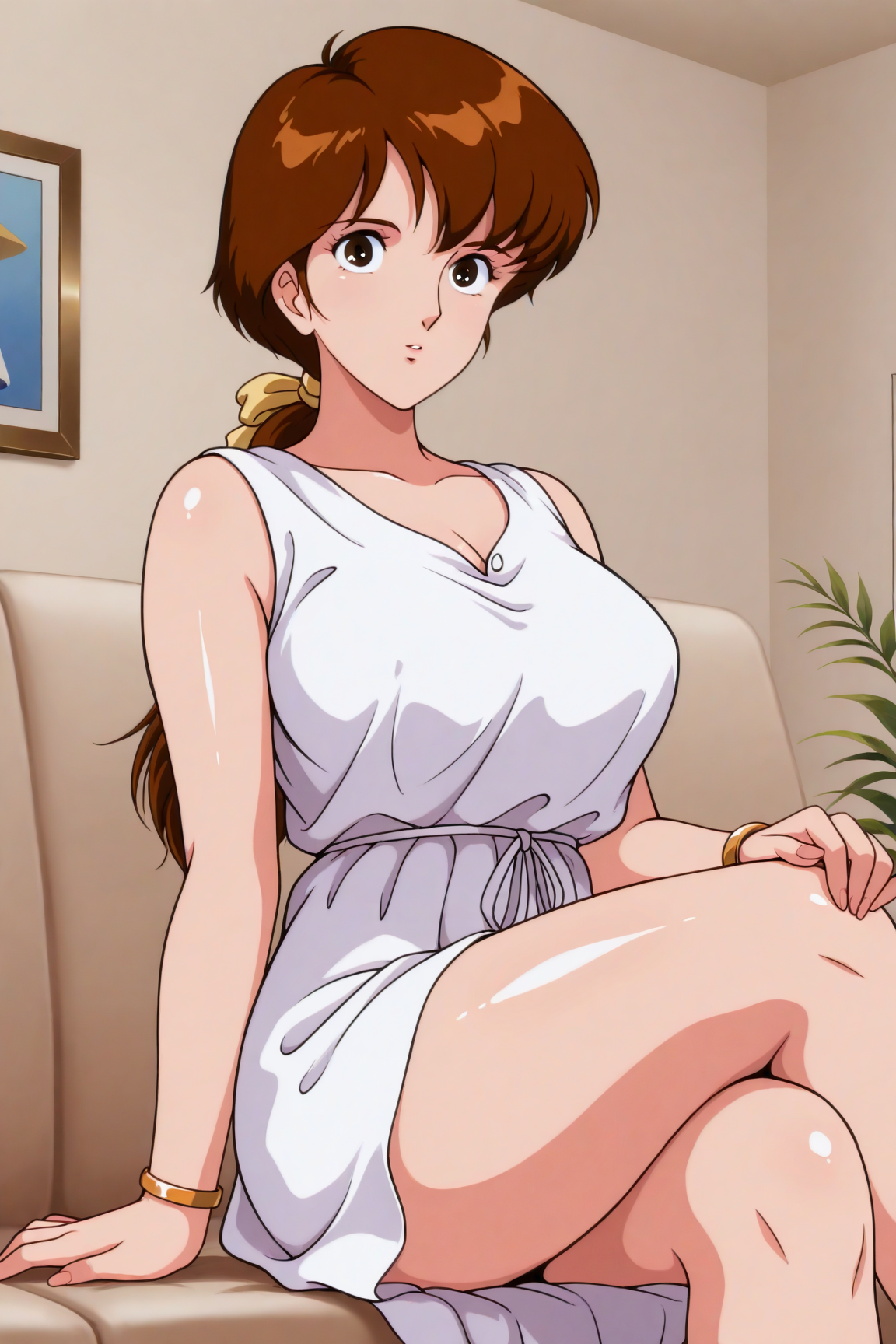 37631-4024944543-masterpiece, best quality,shiny skin, living room, cowboy shot, __lora_tia_0.8_tia, 1girl, solo, brown hair, dr 【Uncensored】【Forallorder】0219 tiaティア(Balthus-Tia's Radianceバルテュス ティアの輝き) Full pics+2videos