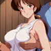 44102-1016180310-masterpiece, best quality,__lora_tia_0.8_tia, 1girl, solo, brown hair,white dress, ponytail, retro artstyle,lar 【Uncensored】【Forallorder】0219 tiaティア(Balthus-Tia's Radianceバルテュス ティアの輝き) Full pics+2videos