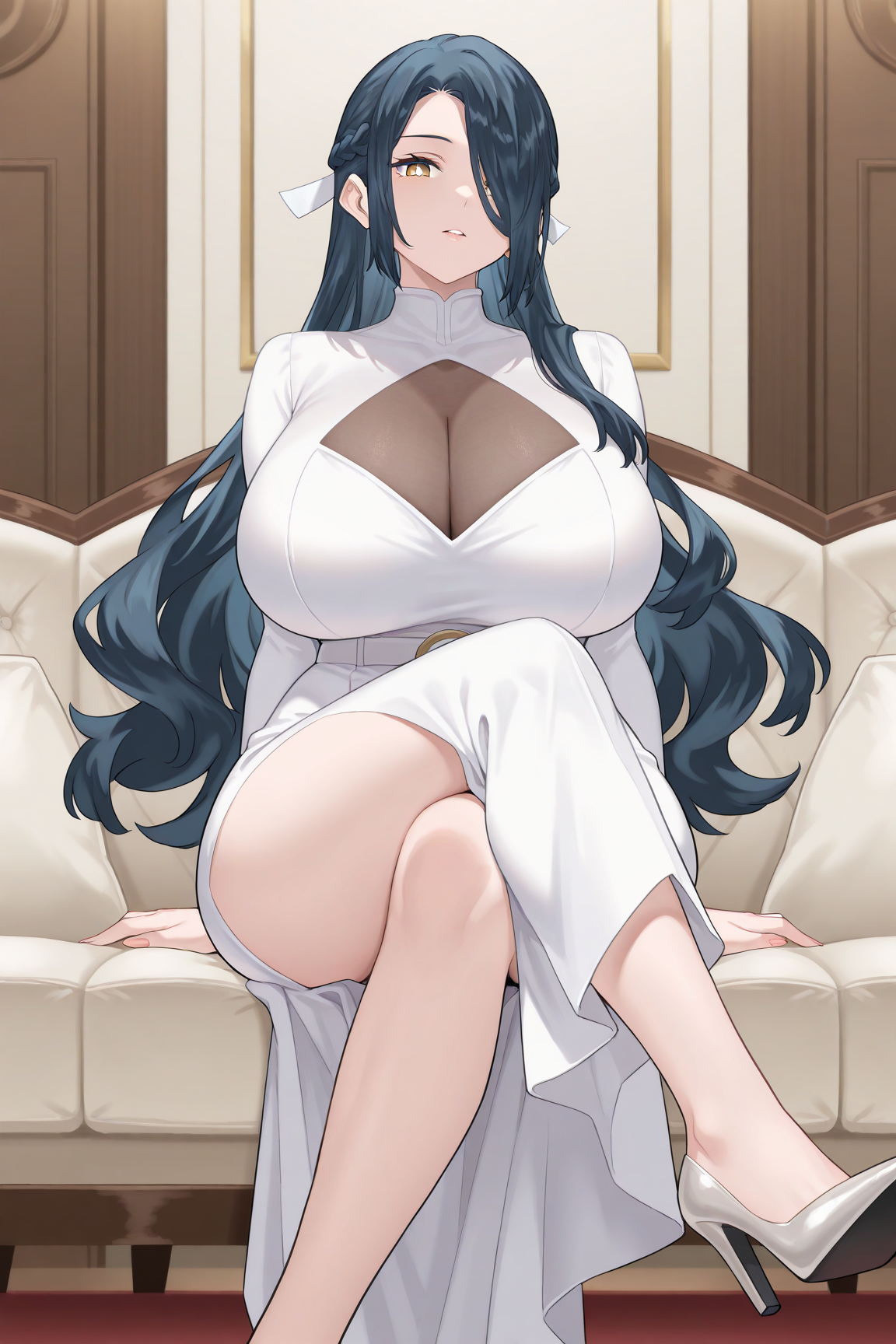 【Uncensored】0212 Fubuki Azuma東風舞希(Chained Soldier魔都精兵のスレイブ) Full pics+2videos
