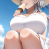 S-12 【Uncensored】0208 Lunaるな姉(My quirky girlfriend invites me to the floorクセ強彼女は床にいざなう)【パンチラ】Full pics+2videos