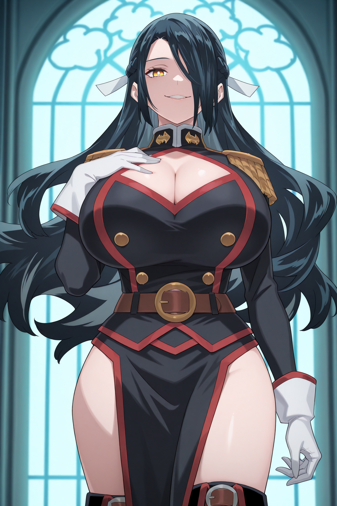 【Uncensored】0212 Fubuki Azuma東風舞希(Chained Soldier魔都精兵のスレイブ) Full pics+2videos