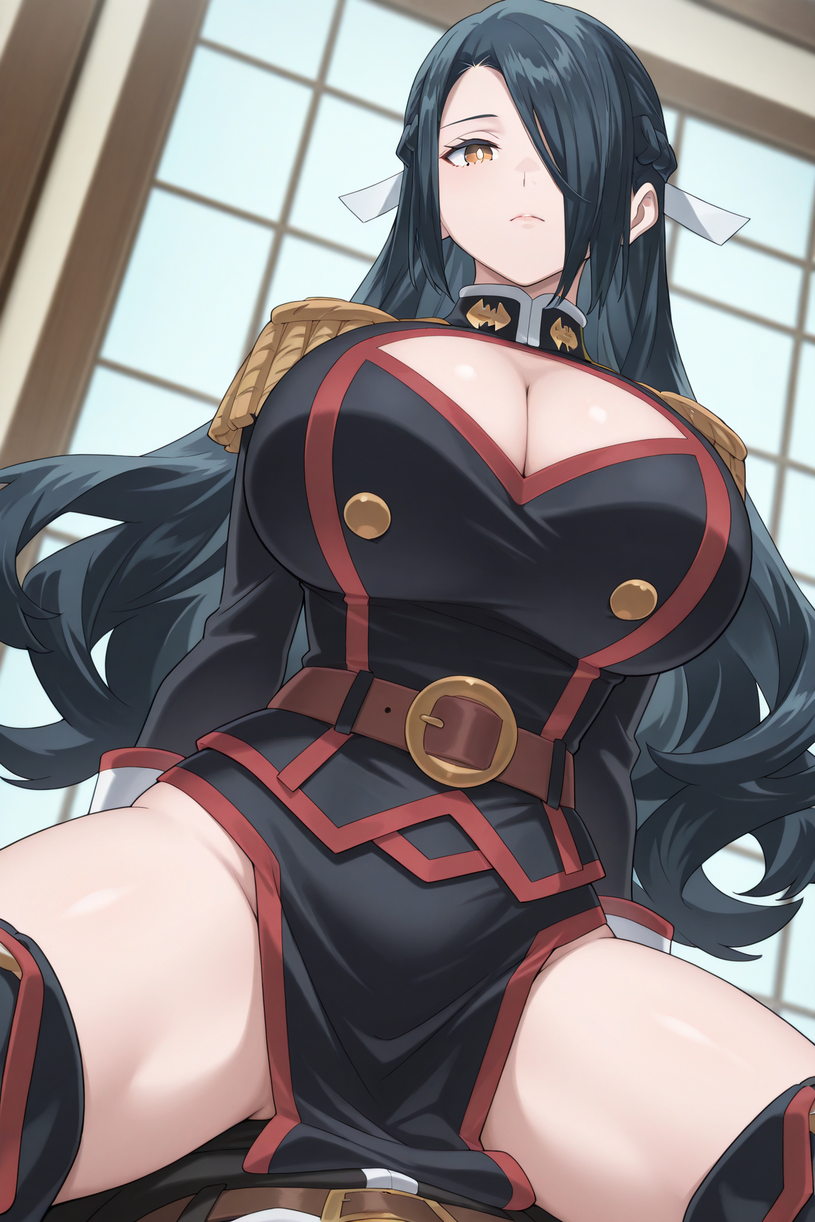 【Uncensored】0212 Fubuki Azuma東風舞希(Chained Soldier魔都精兵のスレイブ) Full pics+2videos
