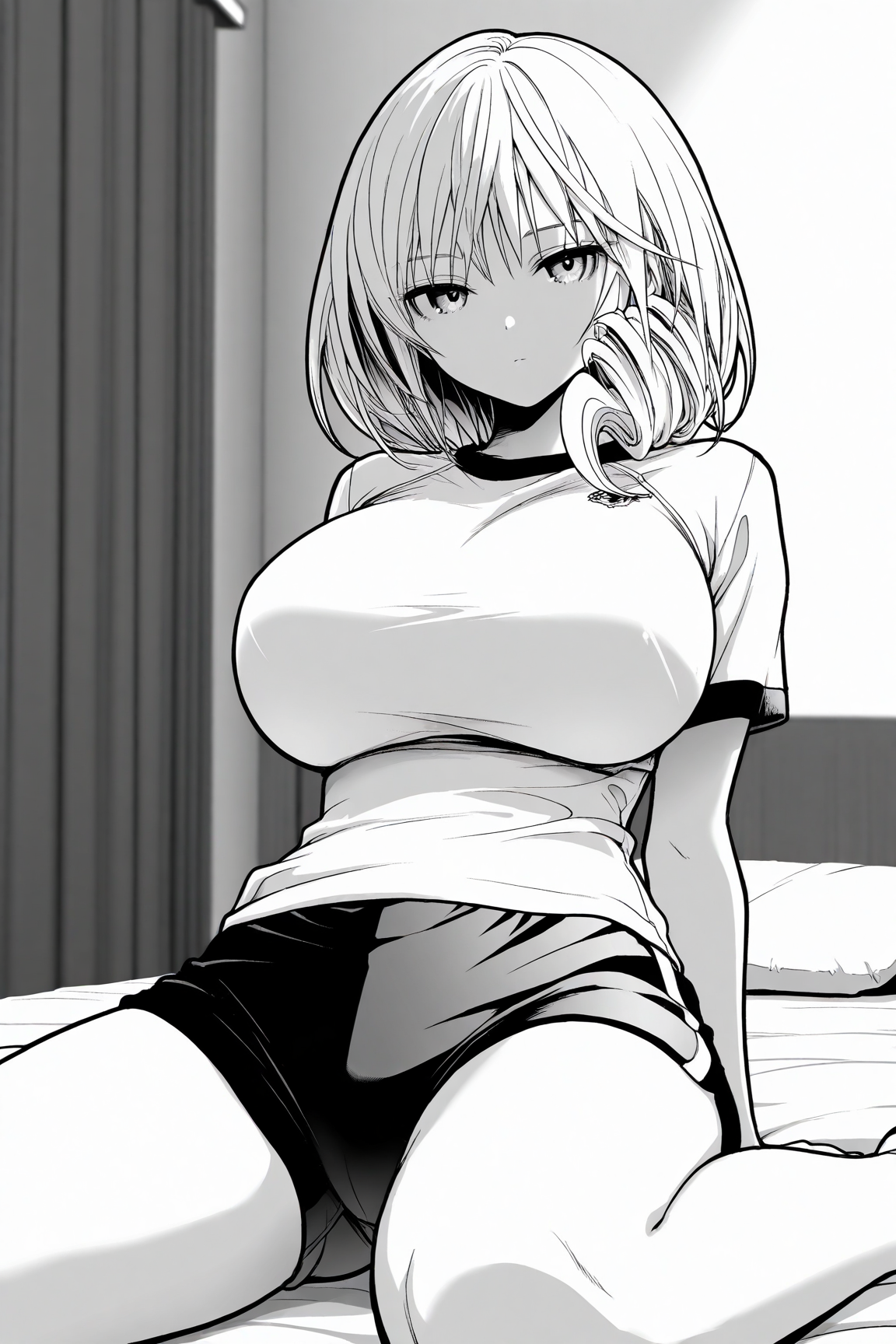 S-32 【Uncensored】0109 Fujiwara Kaoruko藤原香子(The Tale of Genji源君物語)【outfits,monochrome】Full pics+2videos