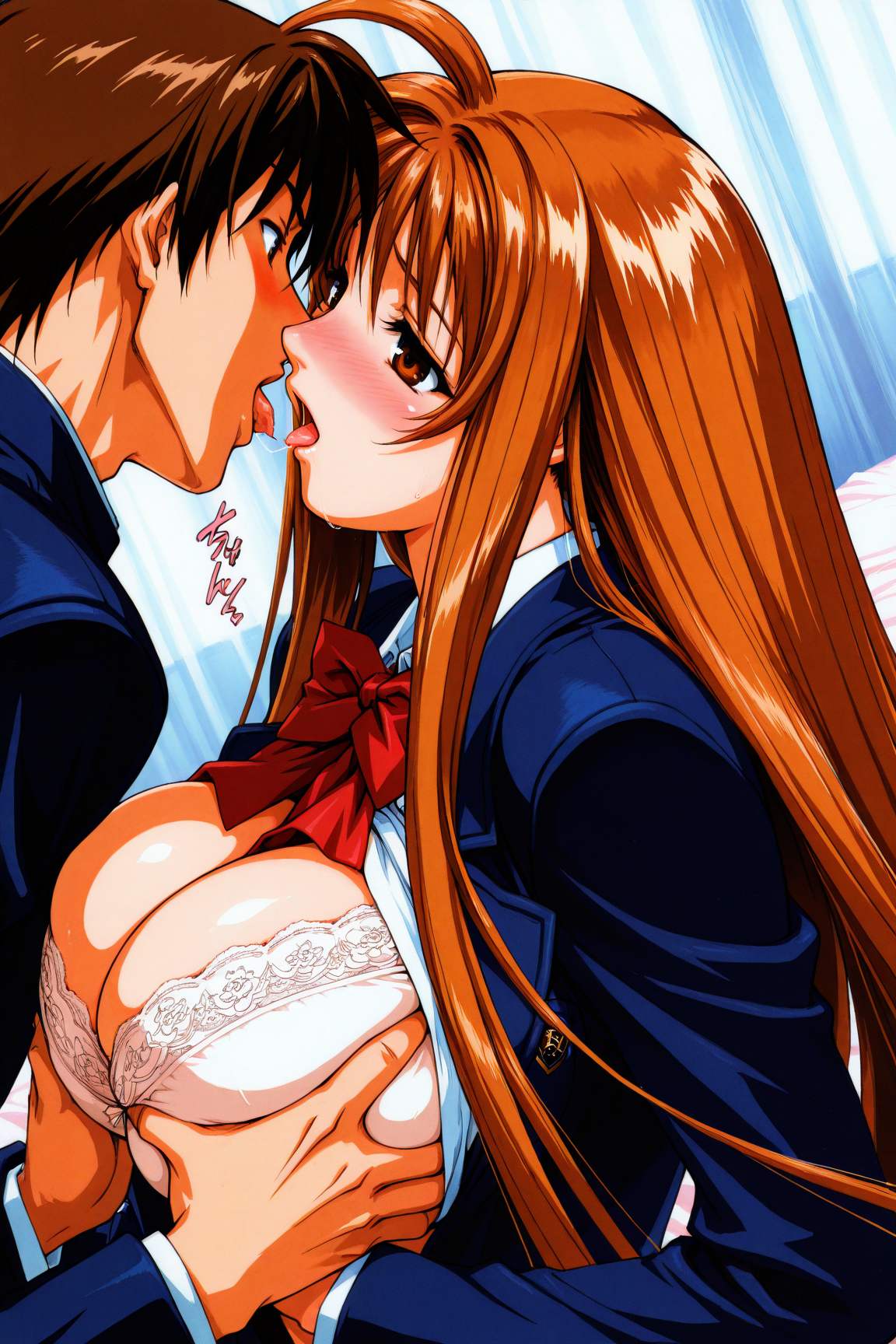 【Uncensored】1218 Natsume Aya棗亜夜(Tenjou Tenge 天上天下)【乳揉み、乳首責め(乳首を摘む、引っぱる)、乳吸い】Full pics+2videos