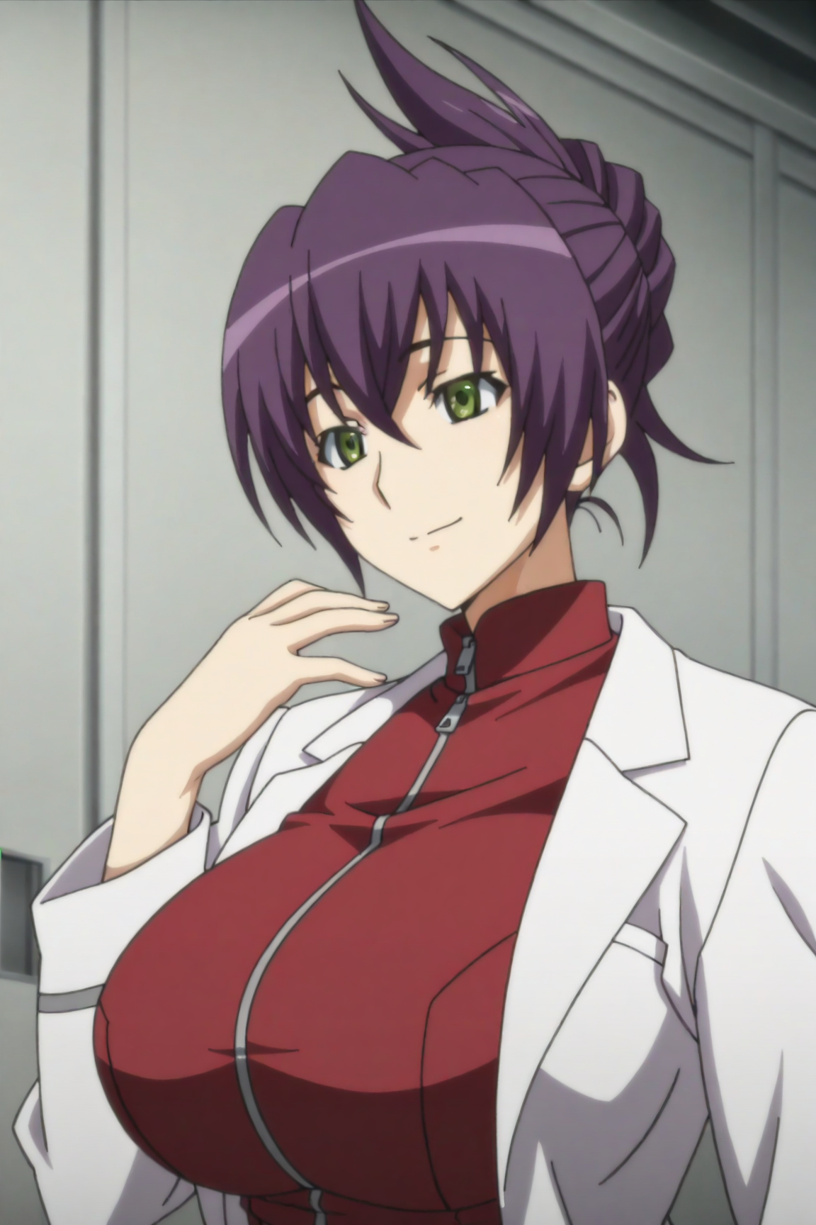 45545-437180431-masterpiece, best quality,anime screencap,anime coloring, _lora_Urada Oikawa_0.8__Urada Oikawa, 1girl, solo, pur Urada Oikawa及川麗(The Qwaser of Stigmata聖痕のクェイサー) / IL Character Lora