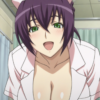 45554-4033100931-masterpiece, best quality,,_lora_Urada Oikawa_0.8__Urada Oikawa, 1girl, solo,purple hair, green eyes, huge brea Urada Oikawa及川麗(The Qwaser of Stigmata聖痕のクェイサー) / IL Character Lora